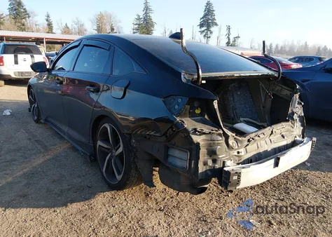 2018 Honda Accord Sport z USA, uszkodzony, nr VIN 1HGCV1F35JA232466